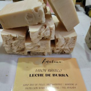 Jabón de leche de burra,cabra y oveja