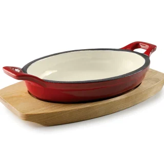 LACOR Mini cacerola oval Magma red 25852