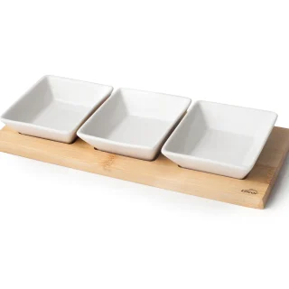LACOR Bandeja 3 cuencos Basic 61240