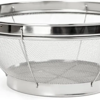 ALZA BASIC escurridera inox de rejilla 25 cm.