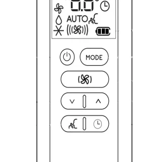 DeLonghi Mando a distancia aire acondicionado  AS00005249