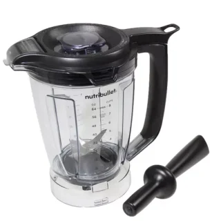 Nutribullet Jarra Batidora Picadora AS00007510 - Recambio Original NBF580B Triple Prep