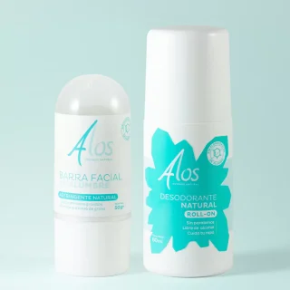 Combo ‘Brisa suave’ Desodorante Natural Roll On + Barra facial