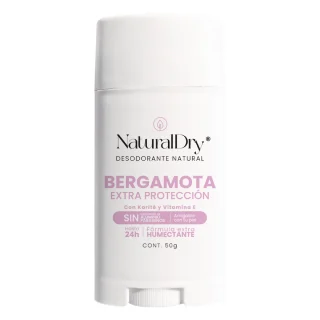 Desodorante natural MUJER INTENSE en barra - Aroma Bergamota con ALUMBRE