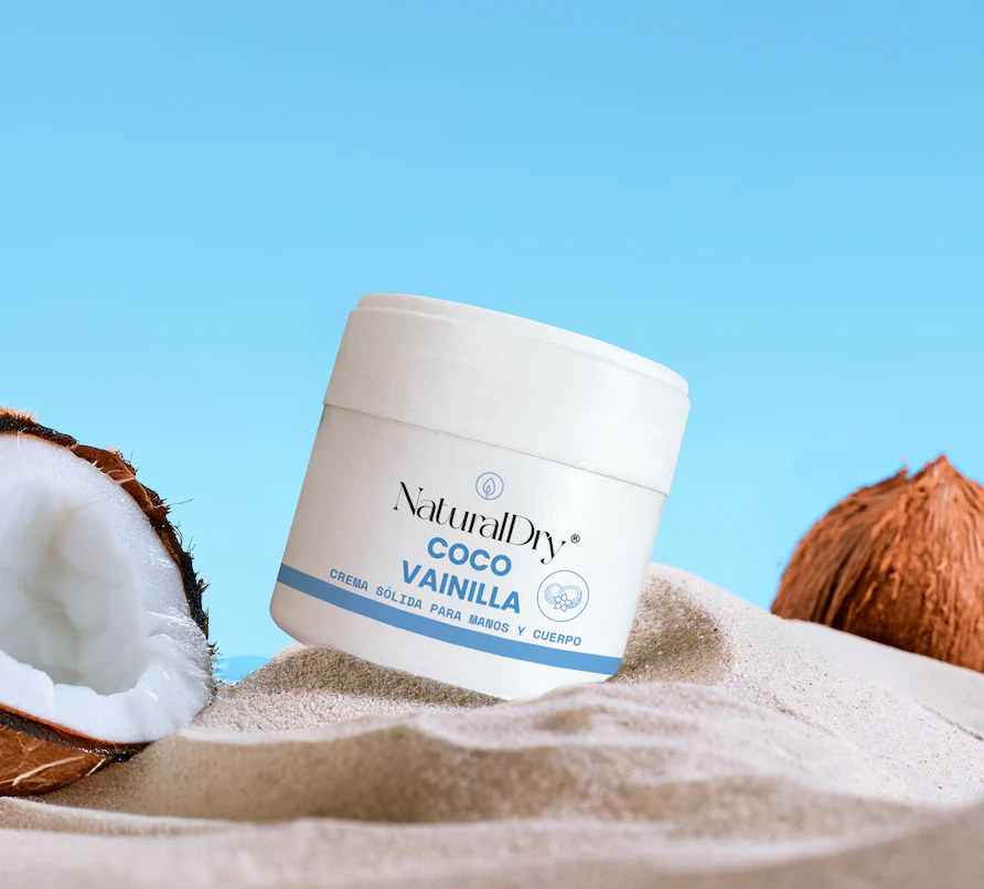 Crema natural para manos Coco-Vainilla - Imagen 4