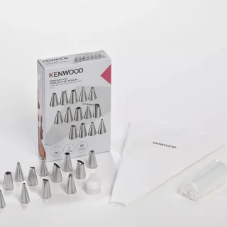 Kenwood Manga pastelera con boquillas de acero inoxidable AS00002749