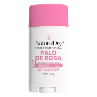 1 Desodorante natural en barra - Artesanal - Palo de Rosa- NaturalDry®