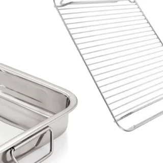 ALZA BASIC rustidera con rejilla 30 cm.