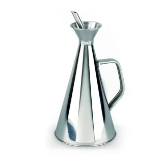 ALZA BASIC aceitera antigoteo inox 1 litro