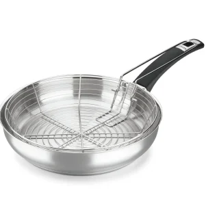 ALZA Cestillo sartén freidora 20 cm.