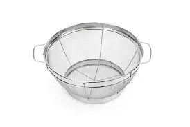 ALZA BASIC escurridera inox de rejilla 22 cm.