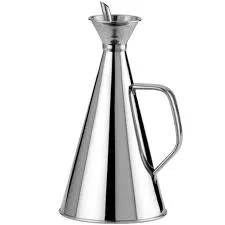 ALZA BASIC aceitera antigoteo inox 750 ml.