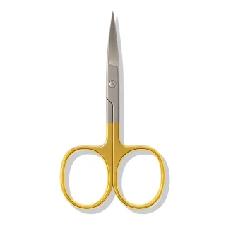 Tijera Uñas Dorada Ricco