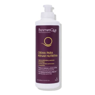Crema De Peinar Nutritiva Antifrizz Karité Filtro Uv Bonmetique