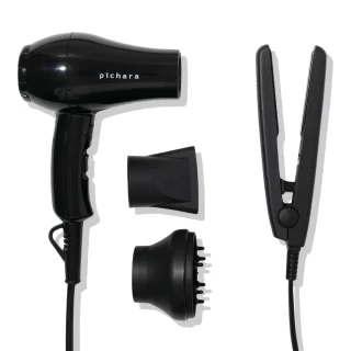 Kit De Viaje Mini Secador + Plancha Pichara