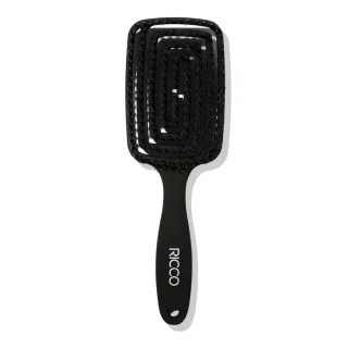 Cepillo Cabello Flexible Cerdas Puercoespín Ricco