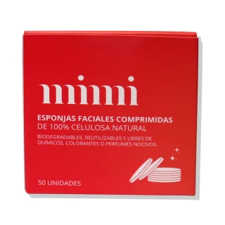 Esponjas Faciales Comprimidas 50 Unidades Mimi