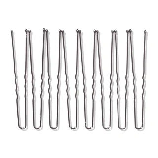 Horquilla Negra Gruesa 65Mm 50 Piezas Ricco