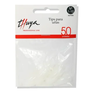 Tips Transparentes 50 Unidades Thuya