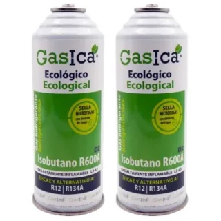 Pack gas refrigerante GASICA D2 - R12 R134a