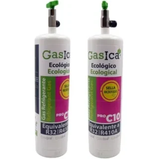 Pack gas refrigerante ecológico GASICA PRO C10 - R32 R410A